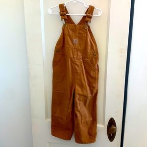 3T unlined Carhartt bibs